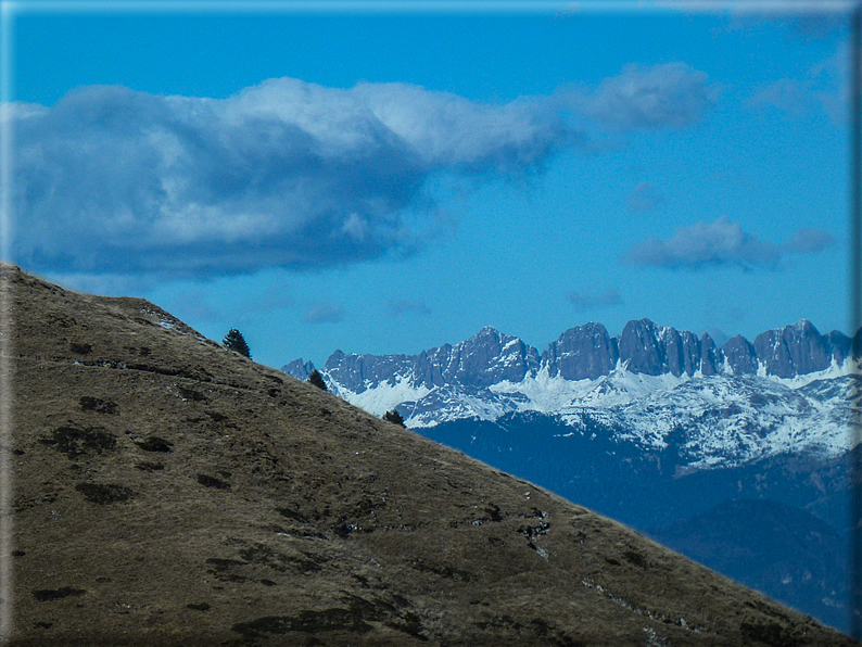 foto Salita dal Monte Tomba a Cima Grappa